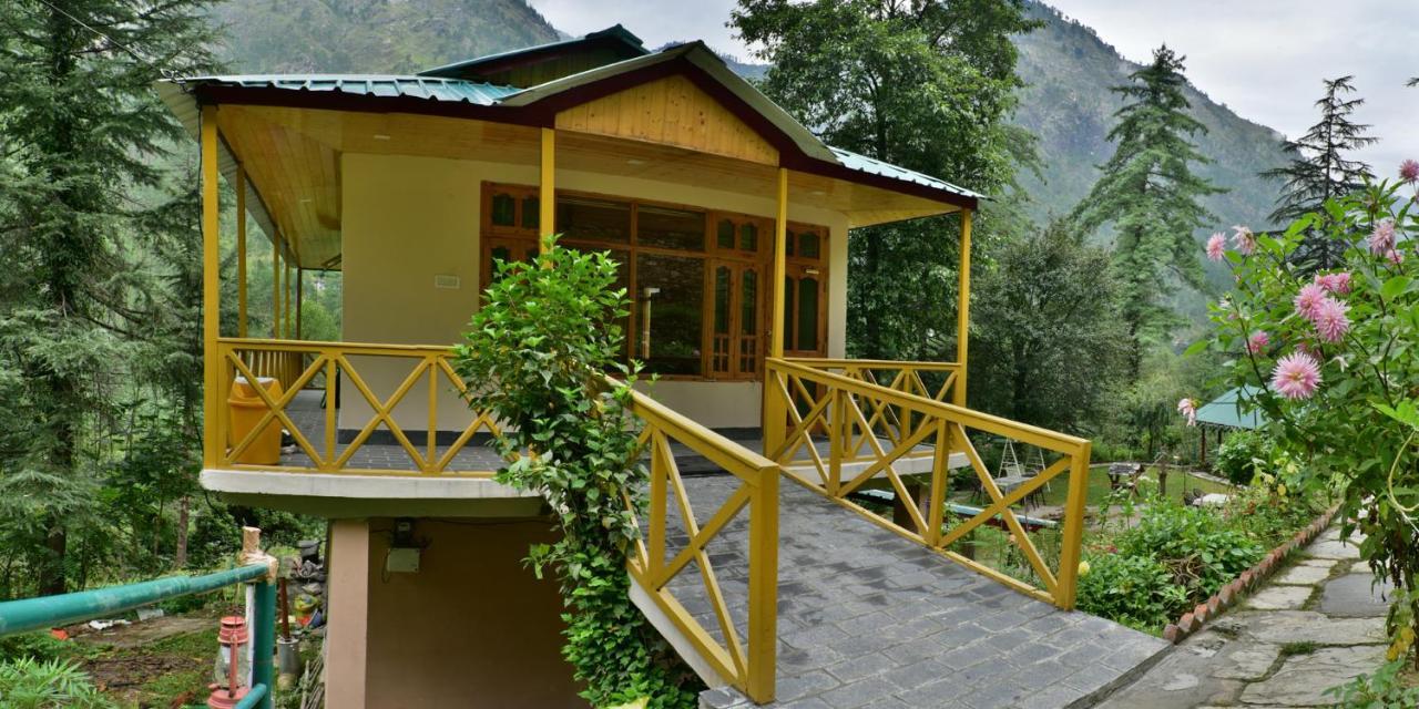 Parvati Kuteer Riverside Resort Kasol Zewnętrze zdjęcie